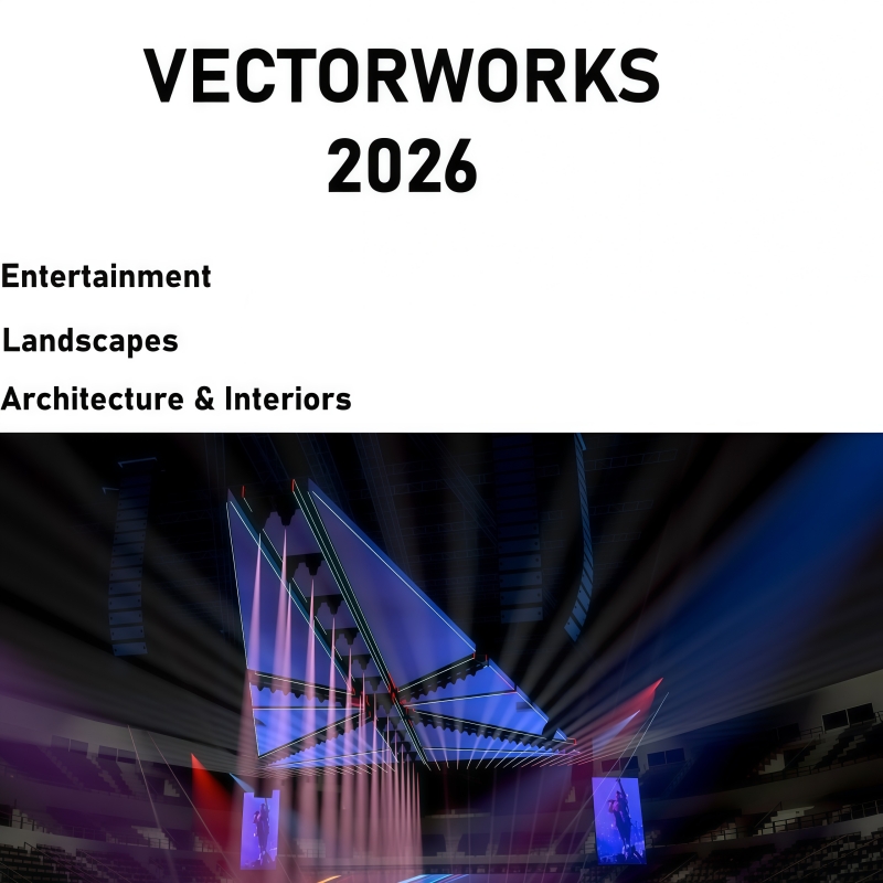 Interior Design And Build - เวคเตอร์เวิร์คส์ 2026 เวอร์ชันเต็ม ซอฟต์แวร์ออกแบบอเนกประสงค์ สำหรับงานออกแบบตกแต่งภายใน สถาปัตยกรรมภูมิทัศน์