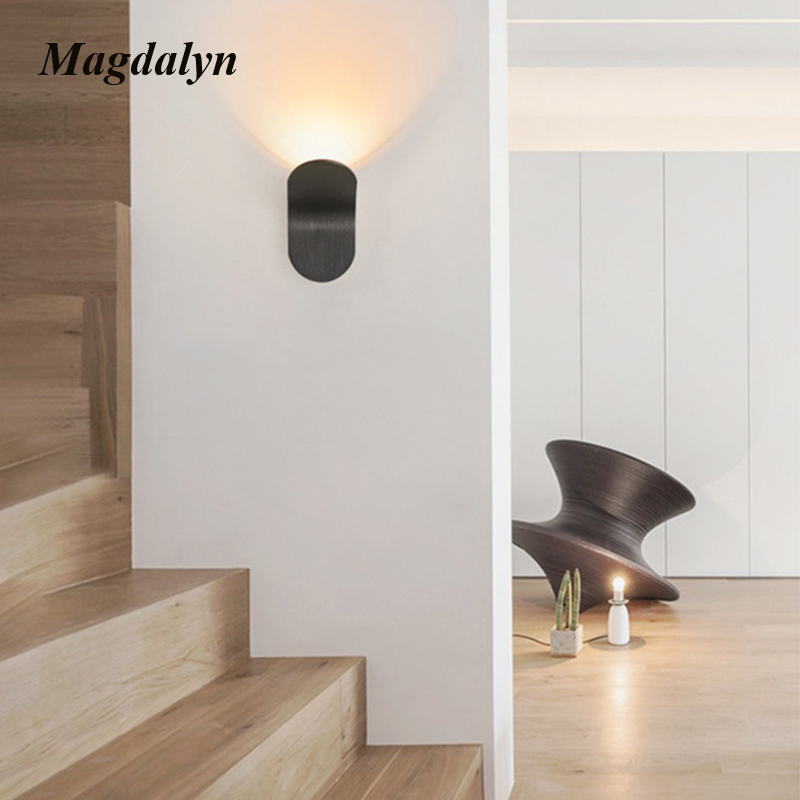 Interior Design Years Of Study - Magdalyn ภายในอลูมิเนียมโคมไฟติดผนังสไตล์นอร์ดิกโรงแรมบ้านห้องนอน Art DECO Sconce โคมไฟห้องโถง