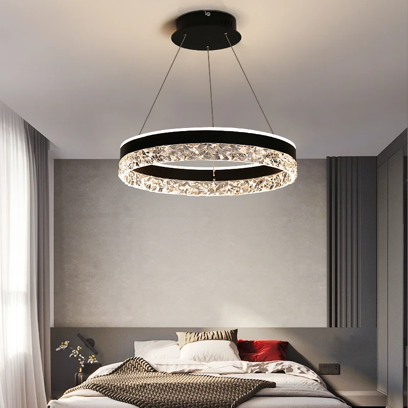 Interior Design Kitchen And Living Room - โมเดิร์นหรูหราคริสตัลไฟ LED จี้สําหรับห้องนั่งเล่นห้องนอนโรงแรมห้องโถงห้องครัวโต๊ะรับประทานอาหารภายใน Gloss Design