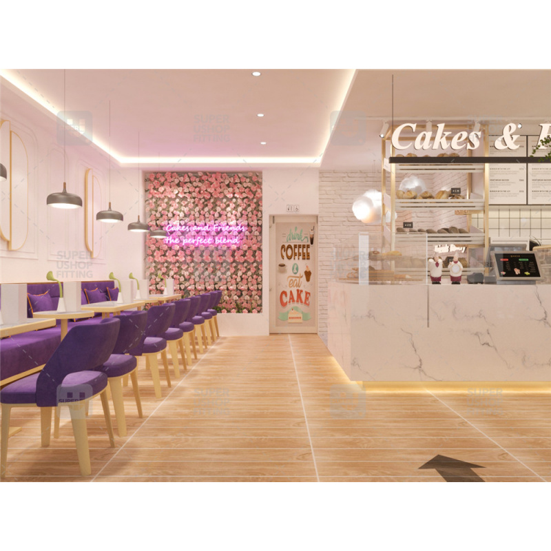 ออกแบบตกแต่งภายในร้านชานมไข่มุ - Interior Design Of Cafe บทวิจารณ์และราคา