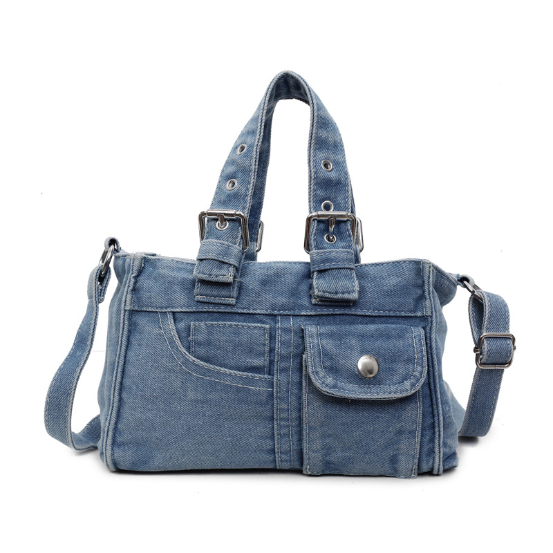 กระเป๋าถือยีนส์แฟชั่นสตรีรุ่นใ - Interior Design Vintage Style บทวิจารณ์และราคา