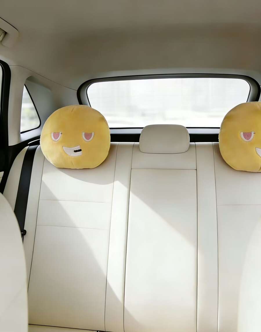 แผ่นรองศีรษะในรถยนต์ 1 ชิ้น ดี - Interior Design Emoji บทวิจารณ์และราคา
