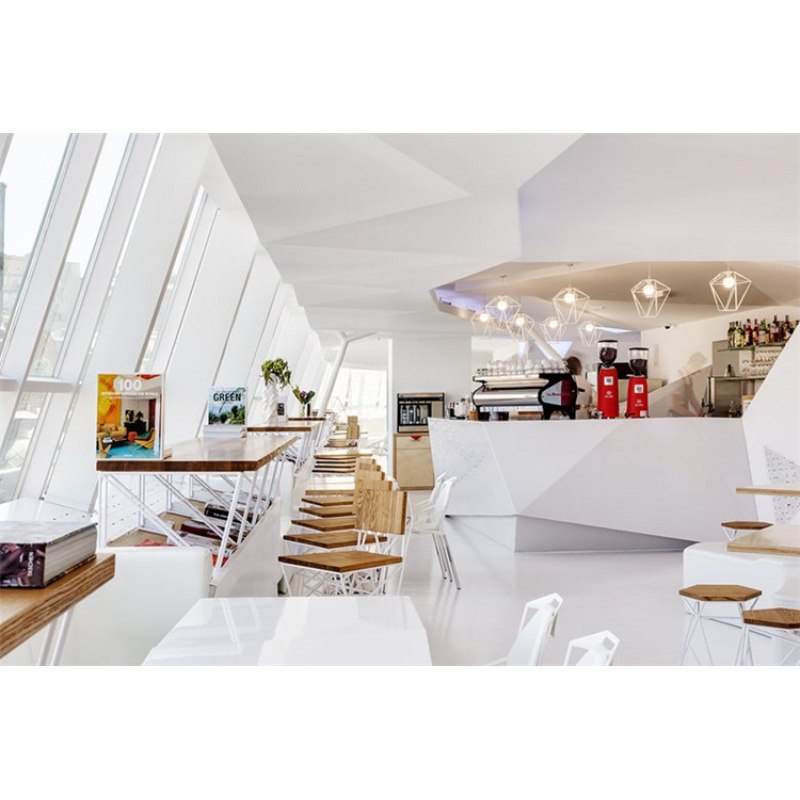 ออกแบบเคาน์เตอร์กาแฟทันสมัยคุณ - Interior Design Of Cafe บทวิจารณ์และราคา
