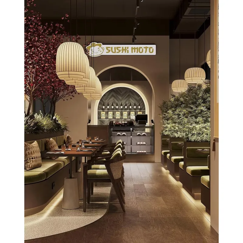 ร้านอาหารดีไซน์ภายในทันสมัย ที - Interior Design Of Cafe บทวิจารณ์และราคา