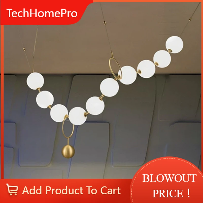 โคมไฟระย้า LED ดีไซน์ทันสมัย T - Interior Design Kitchen And Living Room บทวิจารณ์และราคา