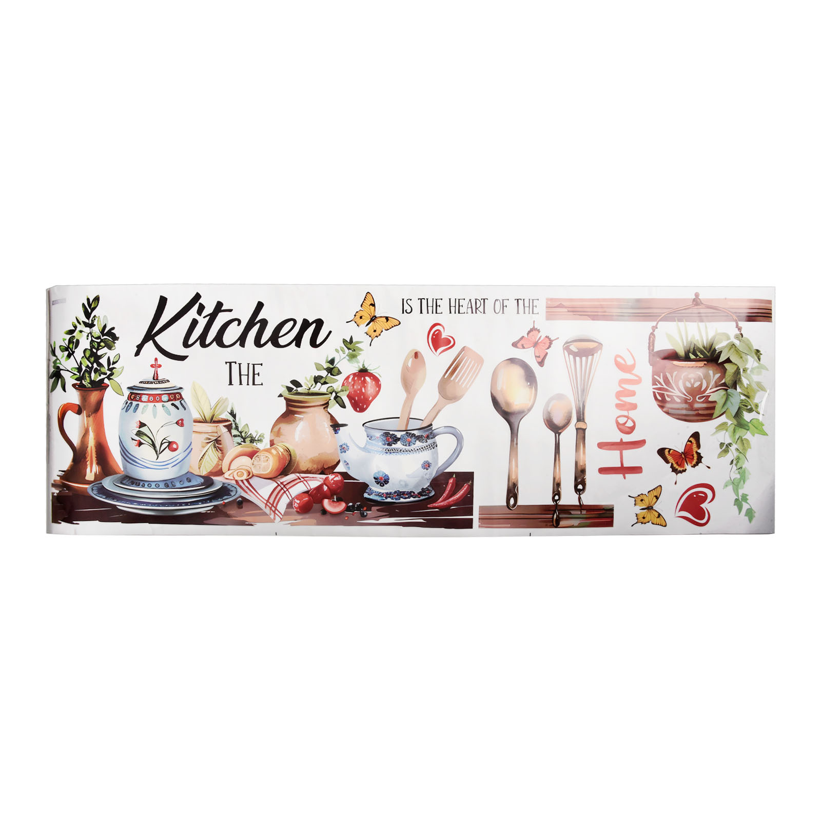 สติกเกอร์ติดผนังลายดอกไม้ ทำจา - Interior Design Kitchen And Living Room บทวิจารณ์และราคา