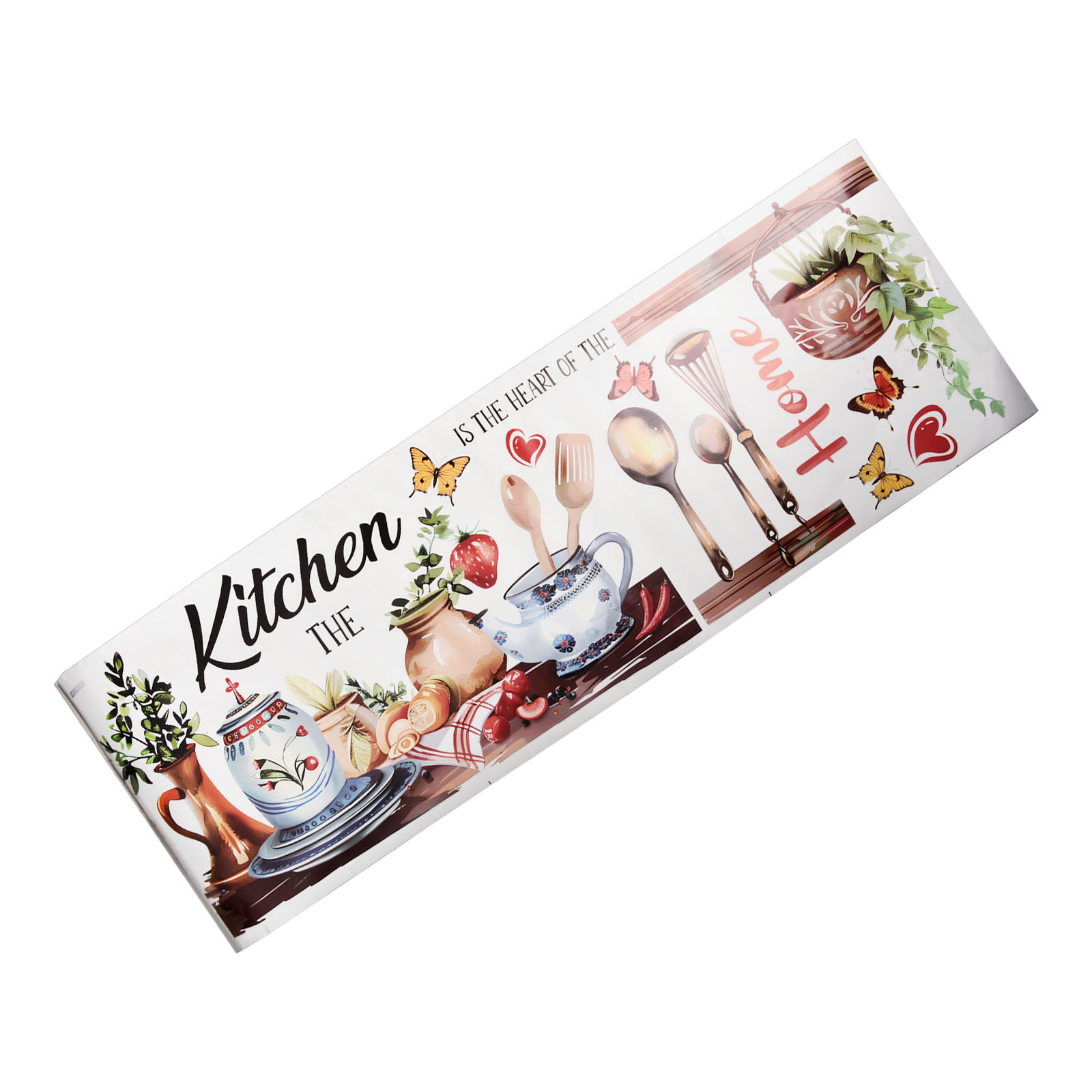 สติกเกอร์ติดผนังลายดอกไม้ ทำจา - Interior Design Kitchen And Living Room บทวิจารณ์และราคา