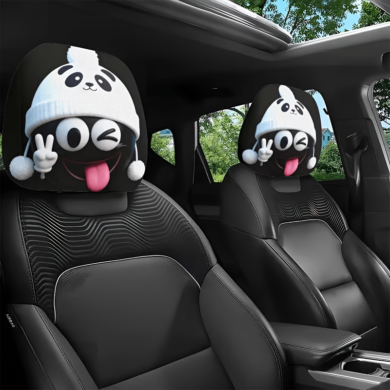 1/2 ชิ้น ปลอกหุ้มพนักพิงศีรษะร - Interior Design Emoji บทวิจารณ์และราคา