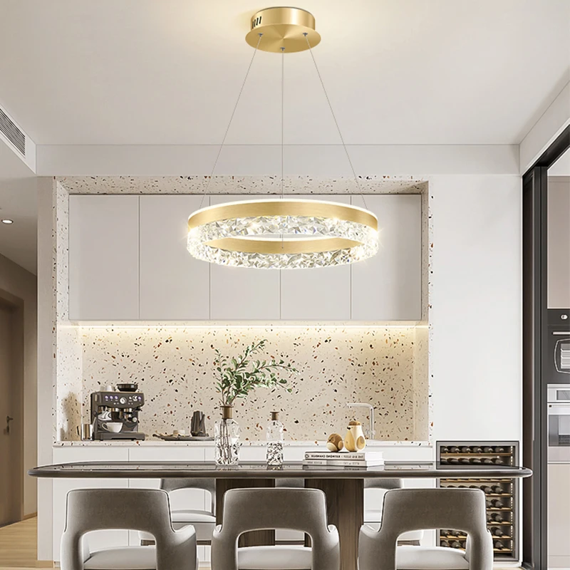 โคมไฟเพดานคริสตัล LED ดีไซน์หร - Interior Design Kitchen And Living Room บทวิจารณ์และราคา